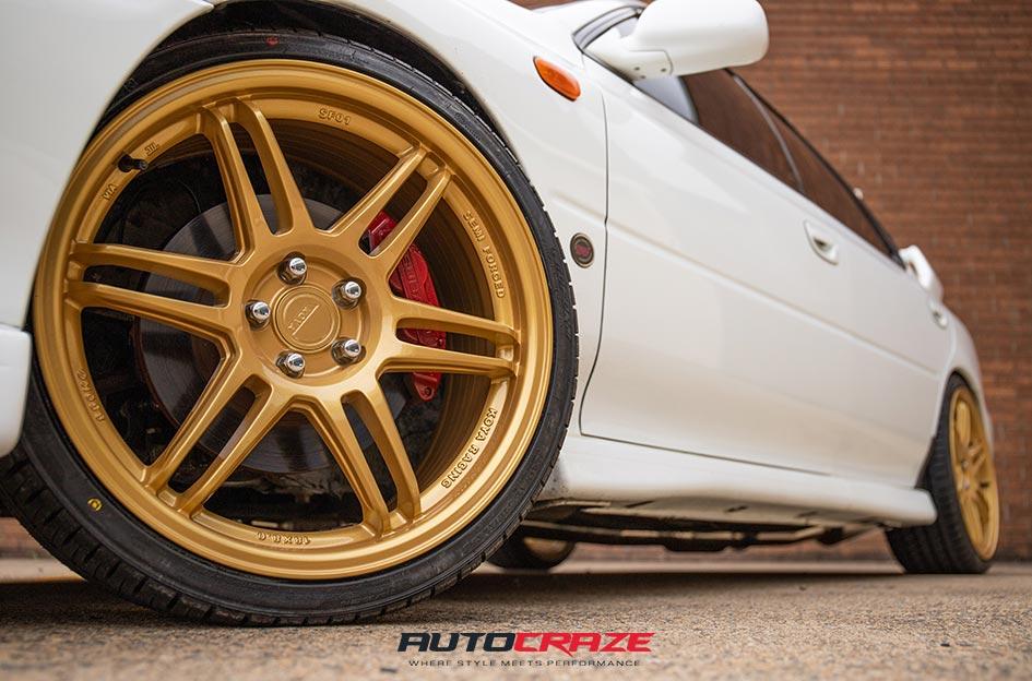 SUBARU WRX SF01 GOLD